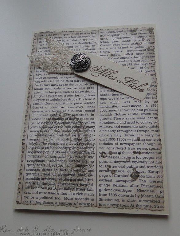 Stampin up Landshut - Sale a Bration 2013 - Nostalgie 2