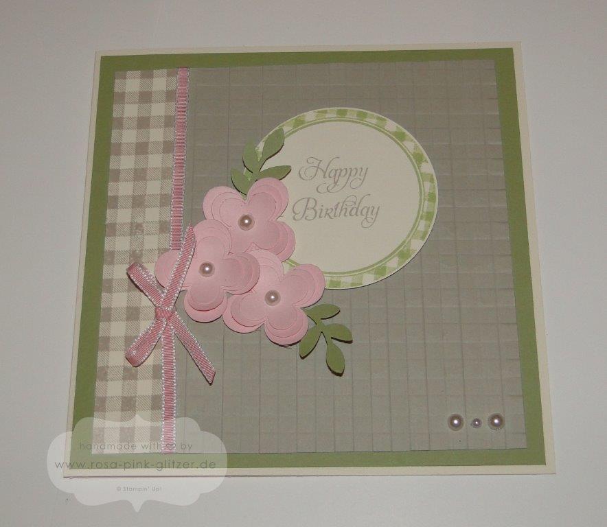 Stampin up Landshut - Kind &amp; Cozy - Geburtstagskarte - imc