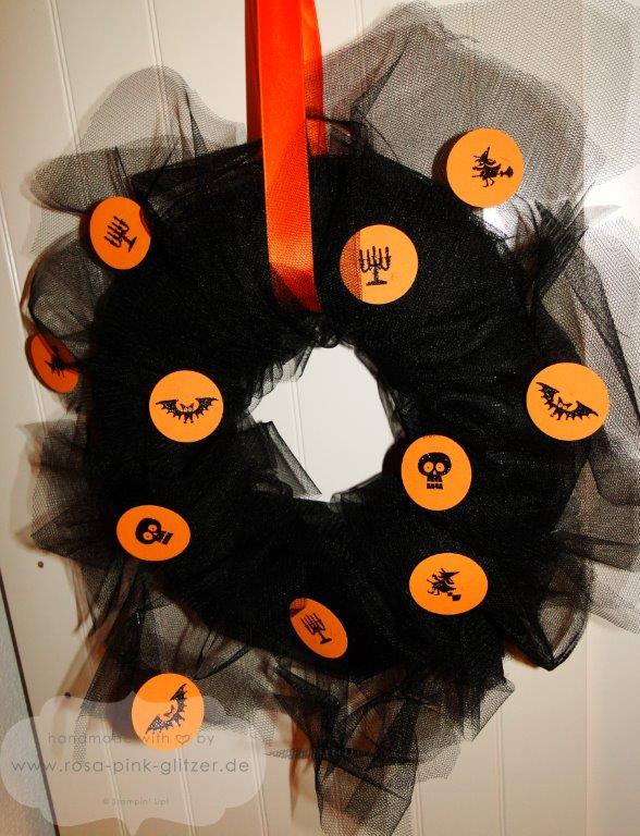 Stampin up Landshut - Türkranz Halloween Hello 2