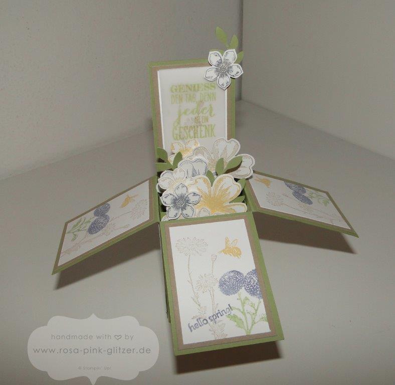 Stampin up Landshut - card in a box - 2