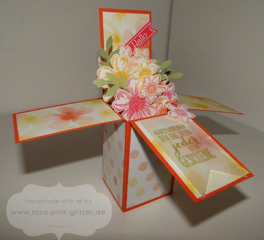 Stampin up Landshut - card in a box - 5