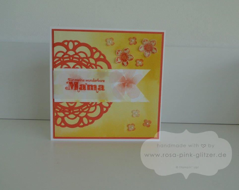 Stampin up Landshut - Muttertag 2014 1