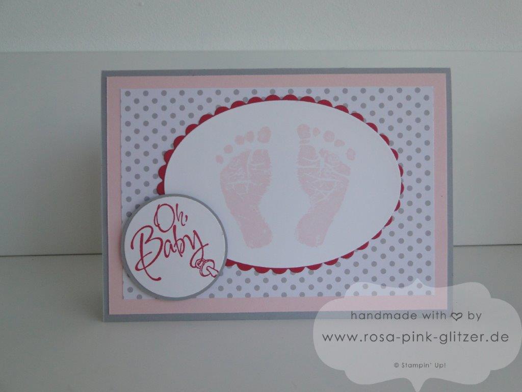 Stampin up Landshut - Babykarte Fürs Baby zur Geburt imc 3
