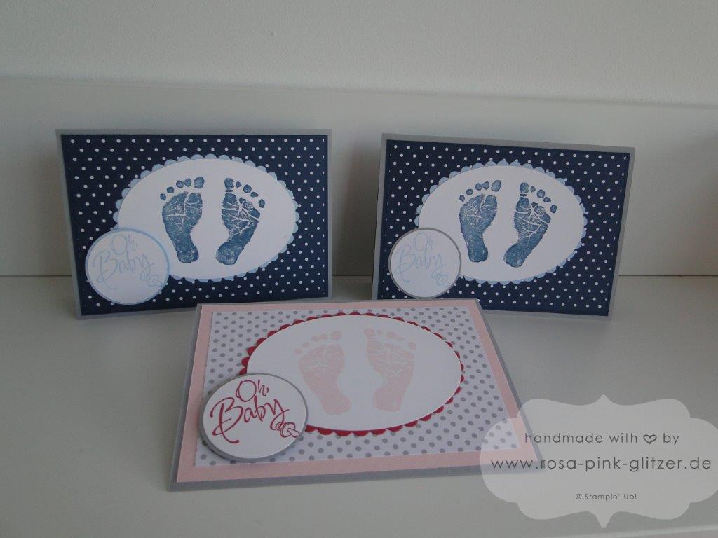 Stampin up Landshut - Babykarte Fürs Baby zur Geburt imc 5