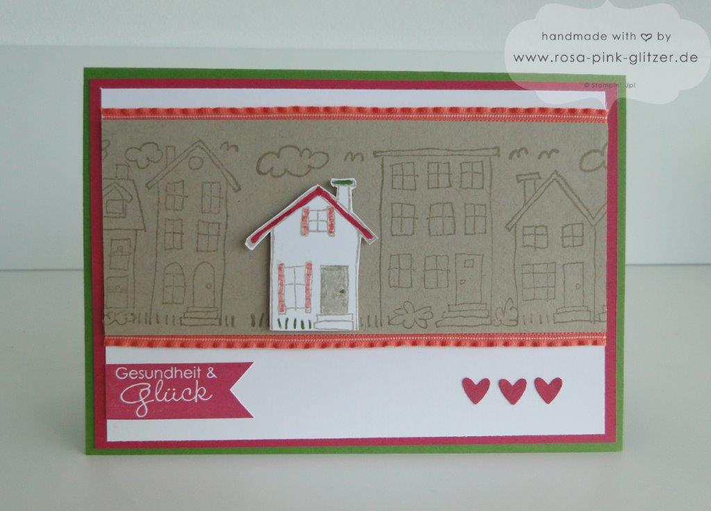 Stampin up Landshut - Neighbourhood Karte Umzug 1