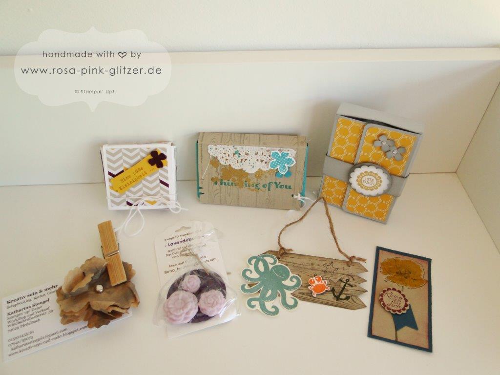 Stampin up Landshut - Demo Treffen Frankfurt 2014 Swaps 1