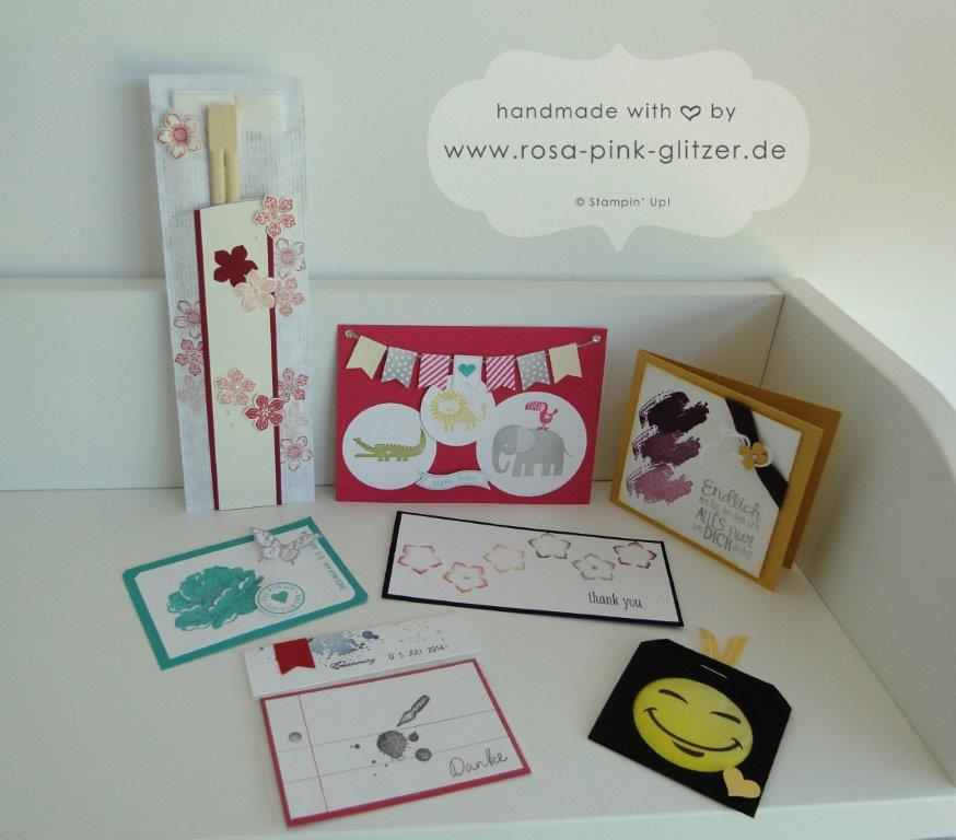 Stampin up Landshut - Demo Treffen Frankfurt 2014 Swaps 4