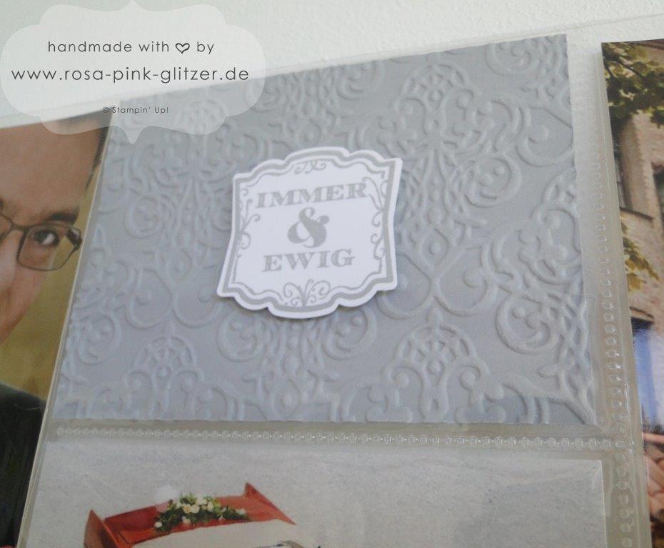 Stampin up Landshut - Project Life Hochzeit 2