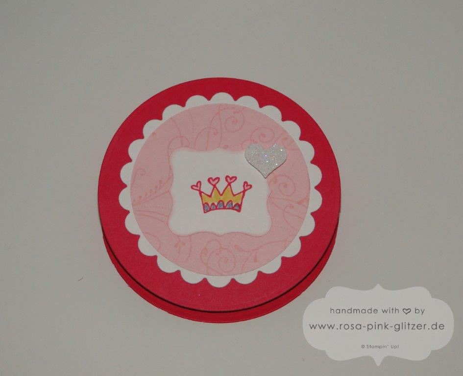 Stampin up Landshut - Geburtstagskarte Kindergeburtstag Prinzessin Itty Bitty Bits 1