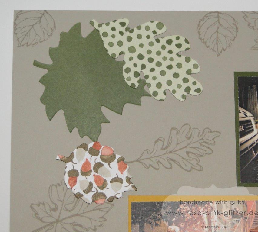 Stampin up Landshut - Layout Herbst Gently Falling 3