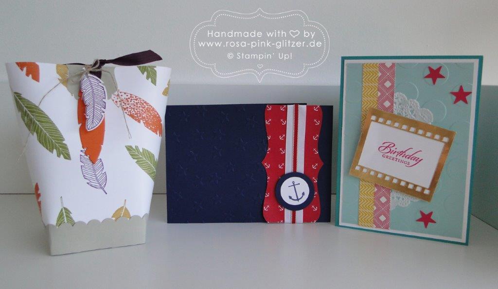 Stampin up Landshut - Projekte Workshop August 2014