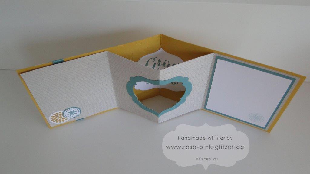 Stampin up Landshut - Tunnel Card Honiggelb Mixed Bunch 5