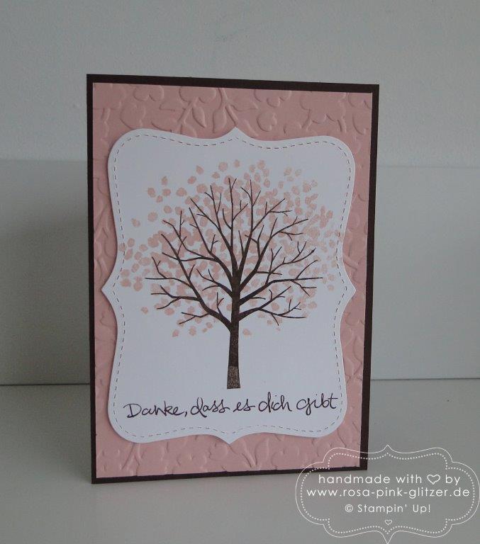 Stampin up Landshut - Baum der Freundschaft Marion