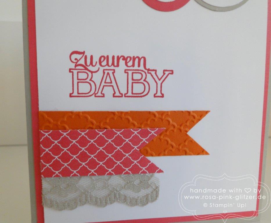 Stampin up Landshut - Babykarte Kleine ganz groß 6