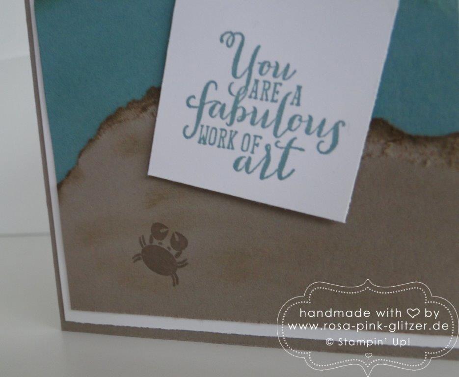 Stampin up Landshut - Karte Seastreet work of art (1)