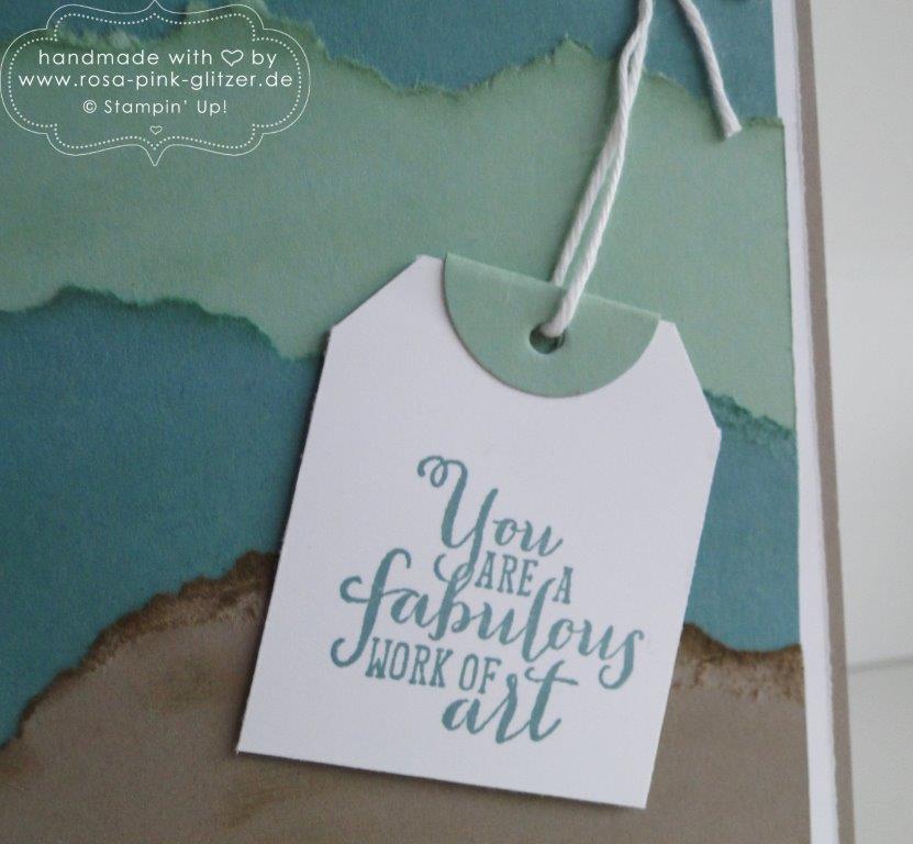 Stampin up Landshut - Karte Seastreet work of art (2)