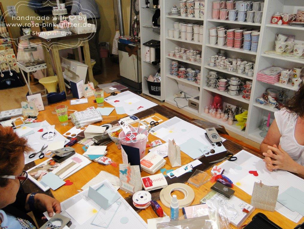 Stampin up Landshut - Workshop bei Fräulein Moni Mai 2015 5