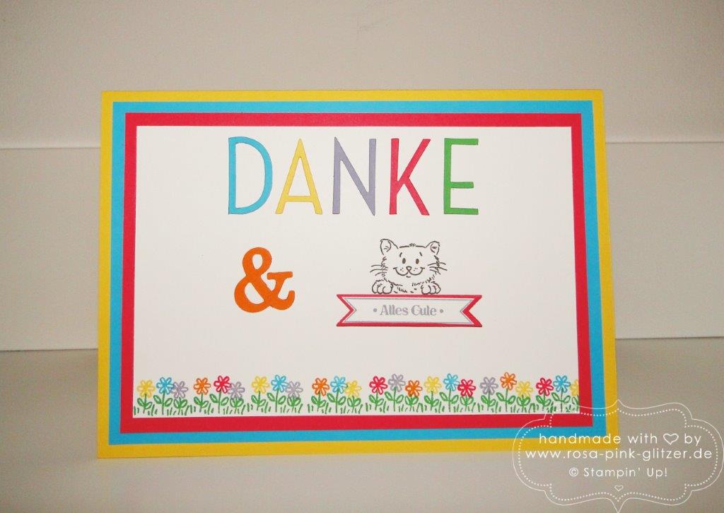 Stampin up Landshut - Abschied Erzieherin Kindergarten - Worte die gut tun 2