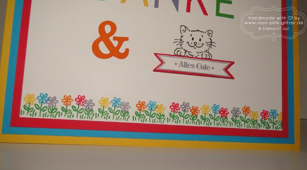 Stampin up Landshut - Abschied Erzieherin Kindergarten - Worte die gut tun 3