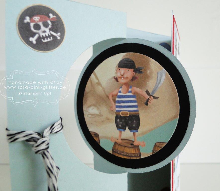 Stampin up Landshut - Piratenkarte Piratenparty Kindergeburtstag 3