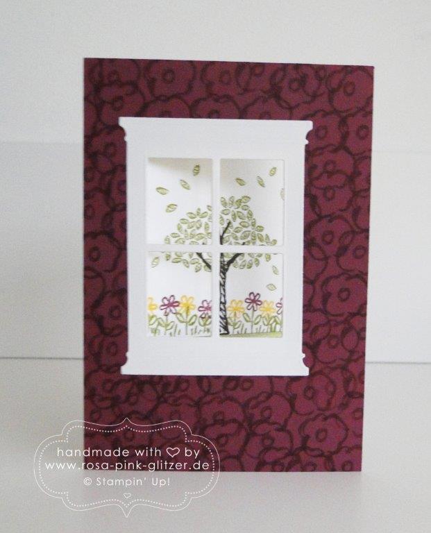 Stampin up Landshut - Worte die gut tun Fenster 1