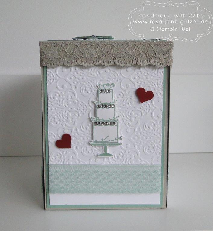 Stampin up Landshut - Explosionbox Hochzeit 2