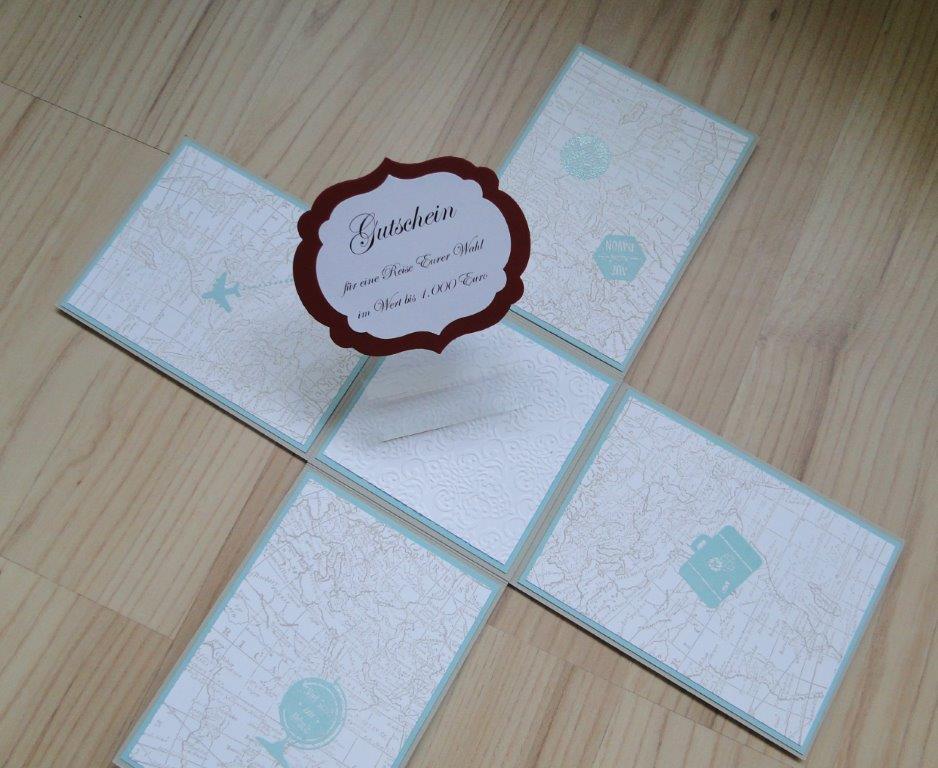 Stampin up Landshut - Explosionbox Hochzeit 8