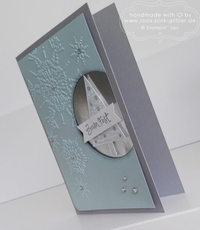 Stampin up Landshut - Weihnachtskarte Tannenbaum 1