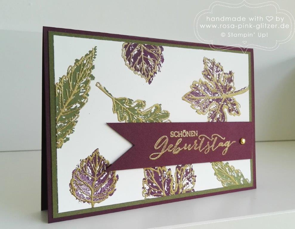 Stampin up Landshut - Herbst Gently Falling 1
