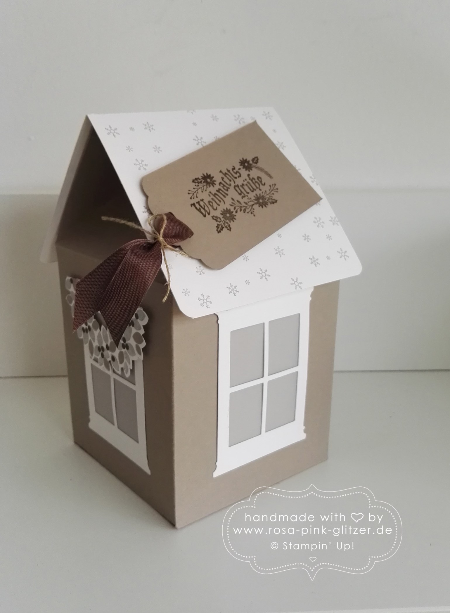 Stampin up Landshut - Häuschen Weihnachten 2015 1