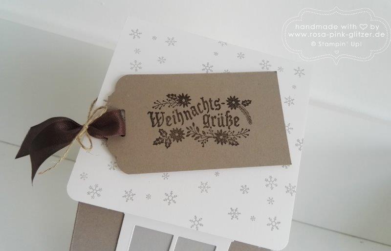 Stampin up Landshut - Häuschen Weihnachten 2015 2