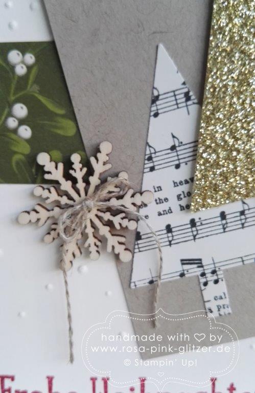 Stampin up Landshut - Weinachtskarte Vintage 2015 2