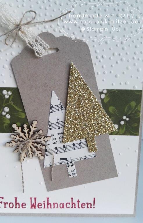 Stampin up Landshut - Weinachtskarte Vintage 2015 3