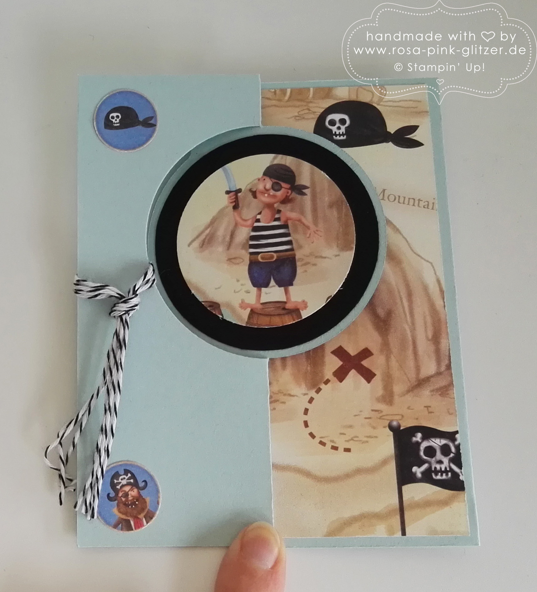 Stampin up Landshut - Piratenparty Karty Kindergeburtstag 1