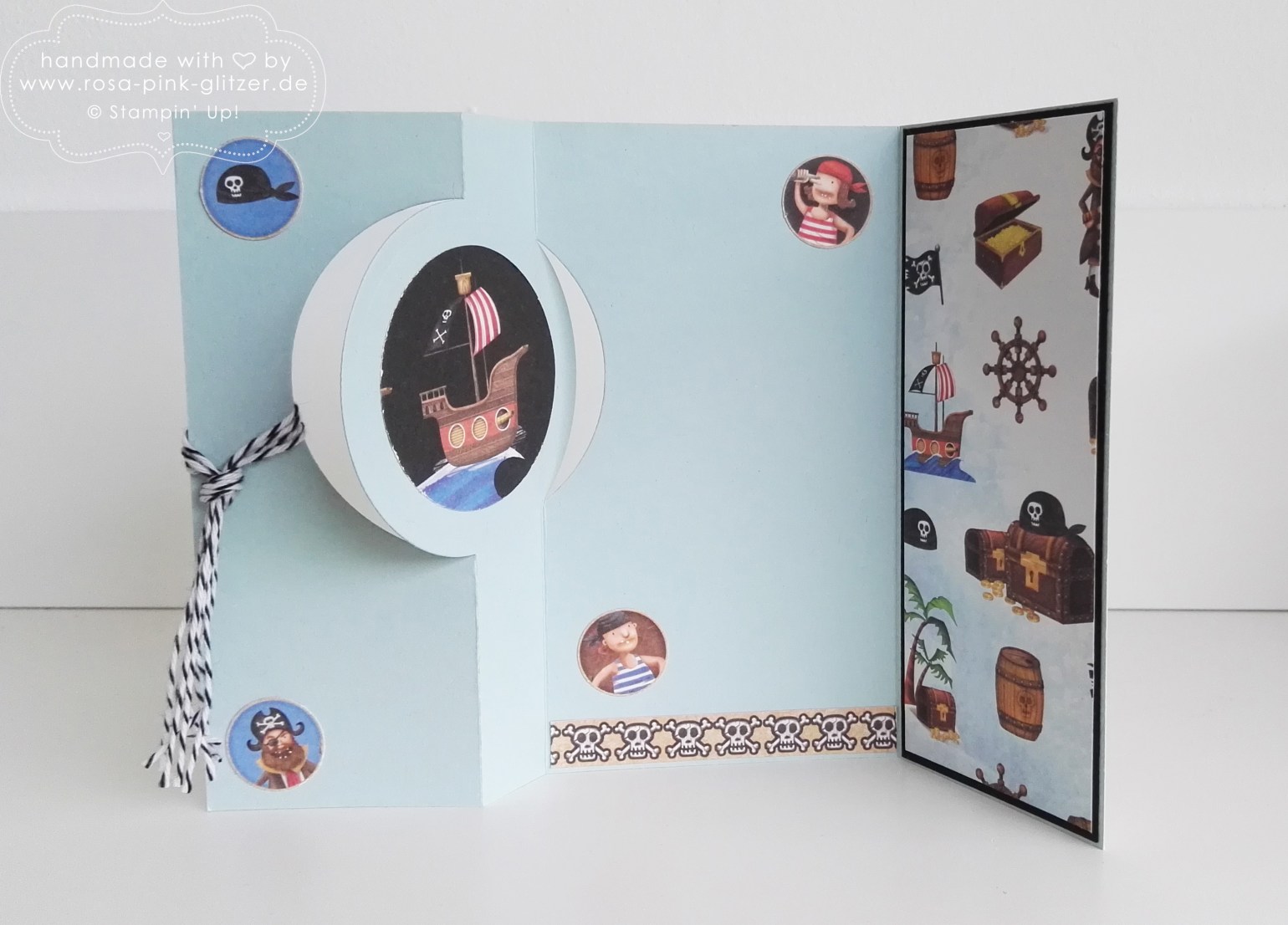 Stampin up Landshut - Piratenparty Karty Kindergeburtstag 3