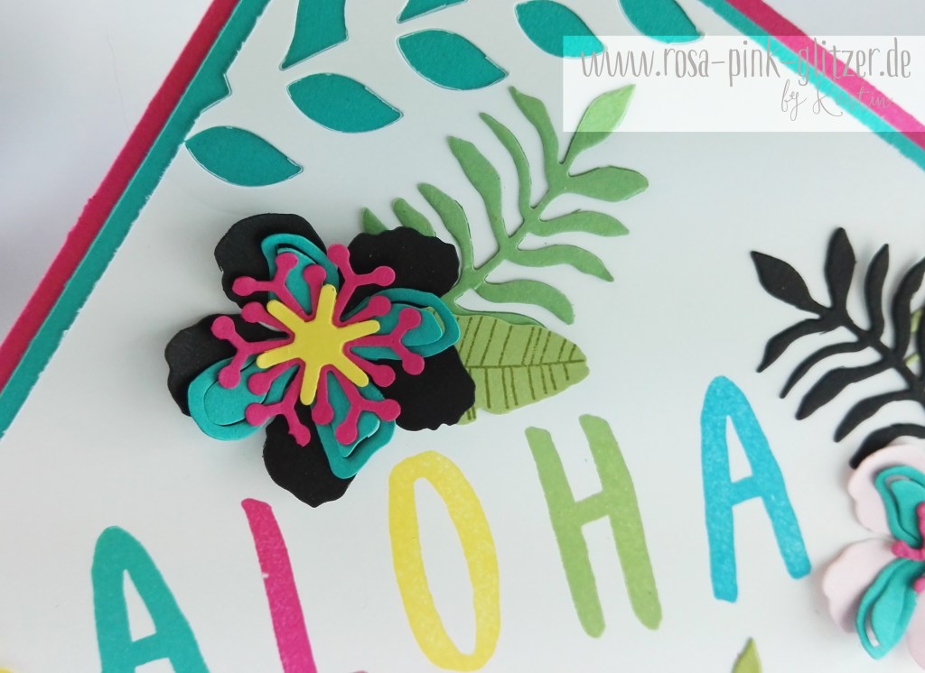 Stampin up Landshut - Hawaii Party Aloha Botanical Blooms 5