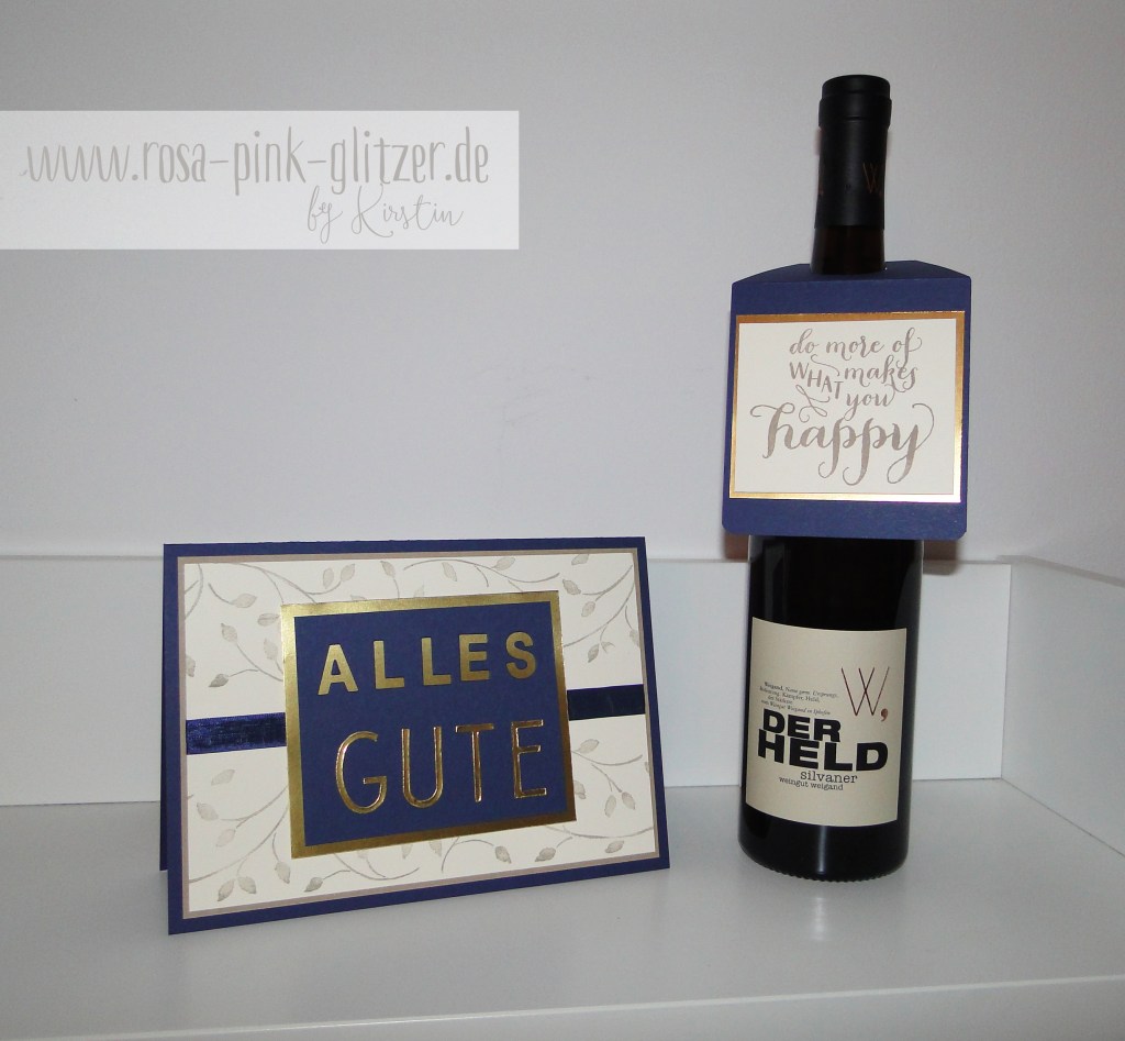 Stampin up Landshut - Verabschiedung Chef 1