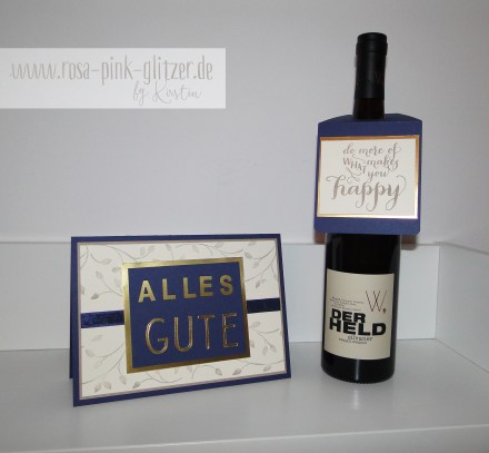 Stampin up Landshut - Verabschiedung Chef 1