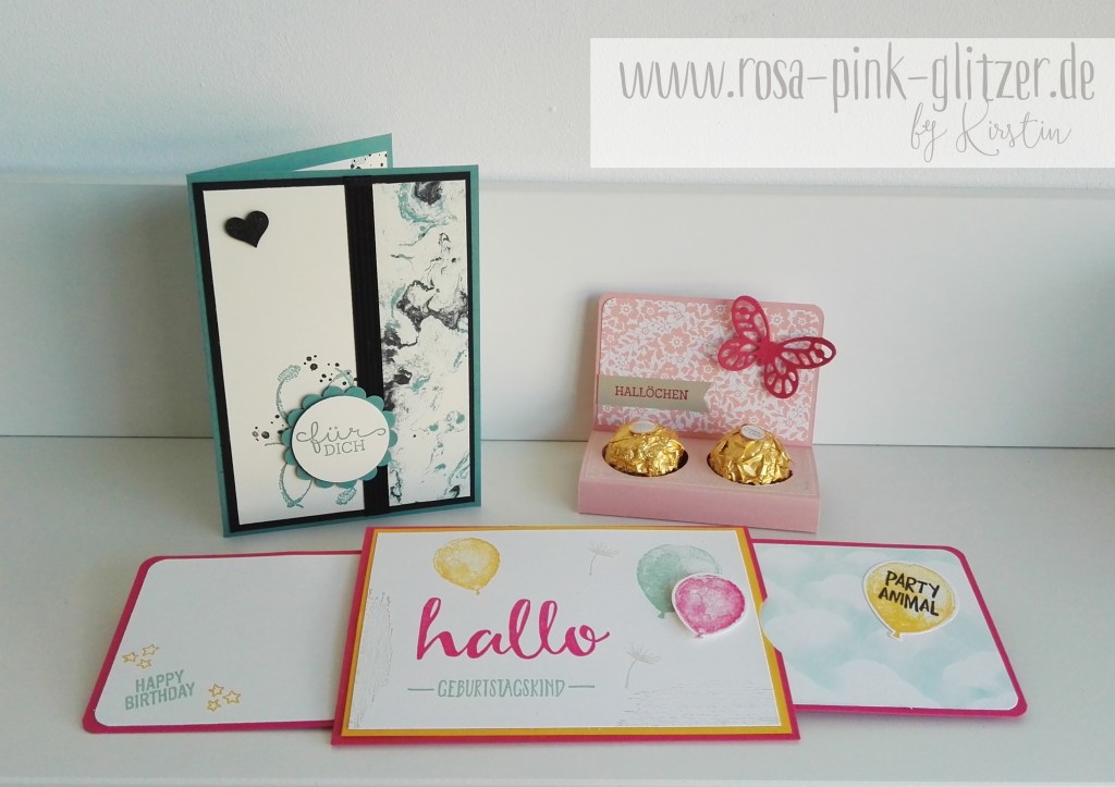 Stampin up Landshut - Workshop Sale a bration 2016 Februar 1