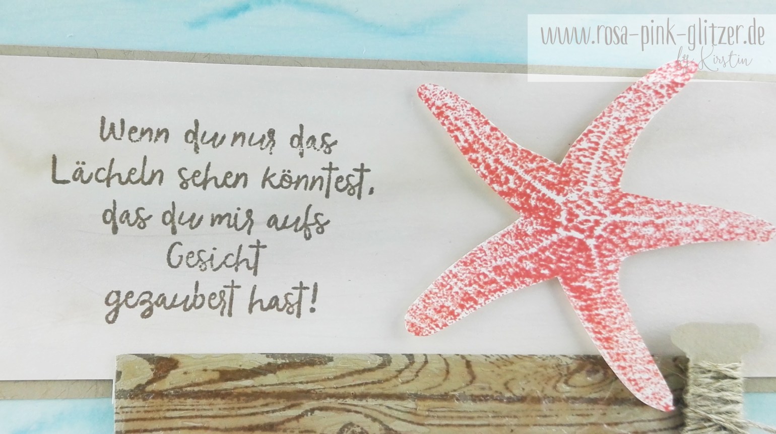 Stampin up Landshut - Picture Perfect Seestern 3