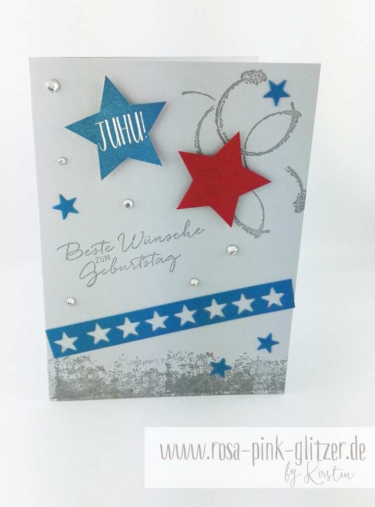 Stampin up Landshut - Sterne Stars für Marion 4