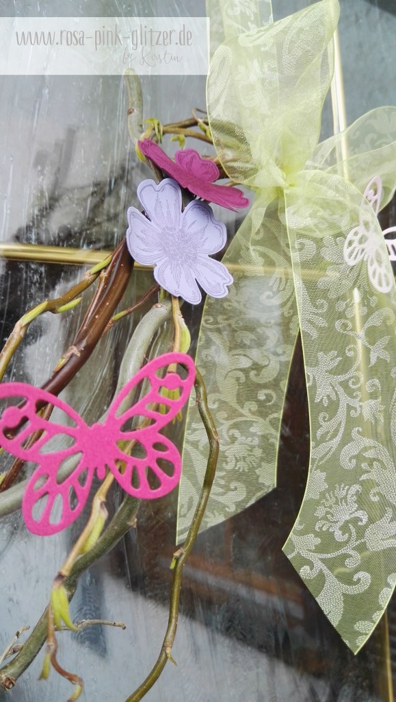 Stampin up Landshut - Türkranz Deko Frühling 2