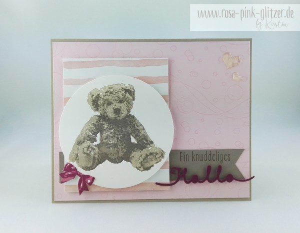 Stampin up Landshut - Teddybär 1