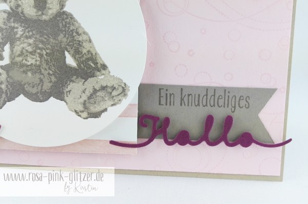 Stampin up Landshut - Teddybär 4