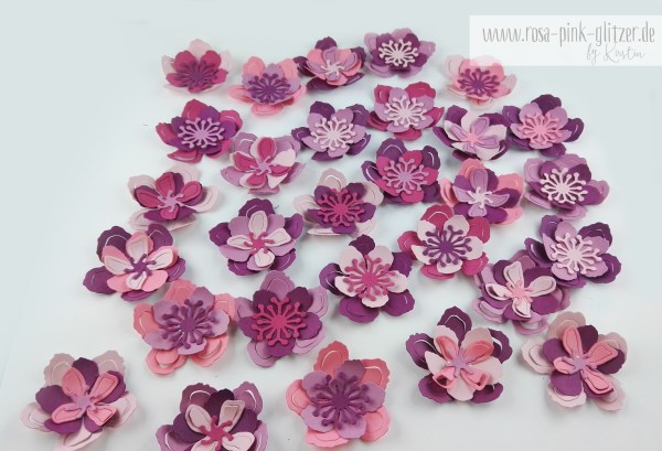 Stampin up Landshut - Botanical Blooms Tischkarten 1