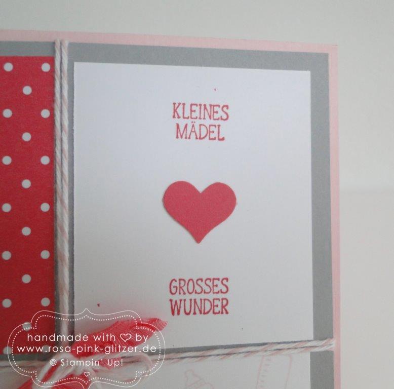 Stampin up Landshut - Fürs Baby Babykarte imc 5