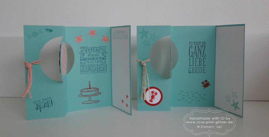 Stampin up Landshut - Flip Flop Karten Jade 2