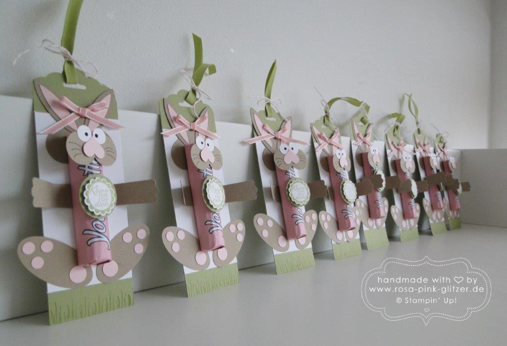 Stampin up Landshut - Ostern 2015 Hasen Punch Art 3