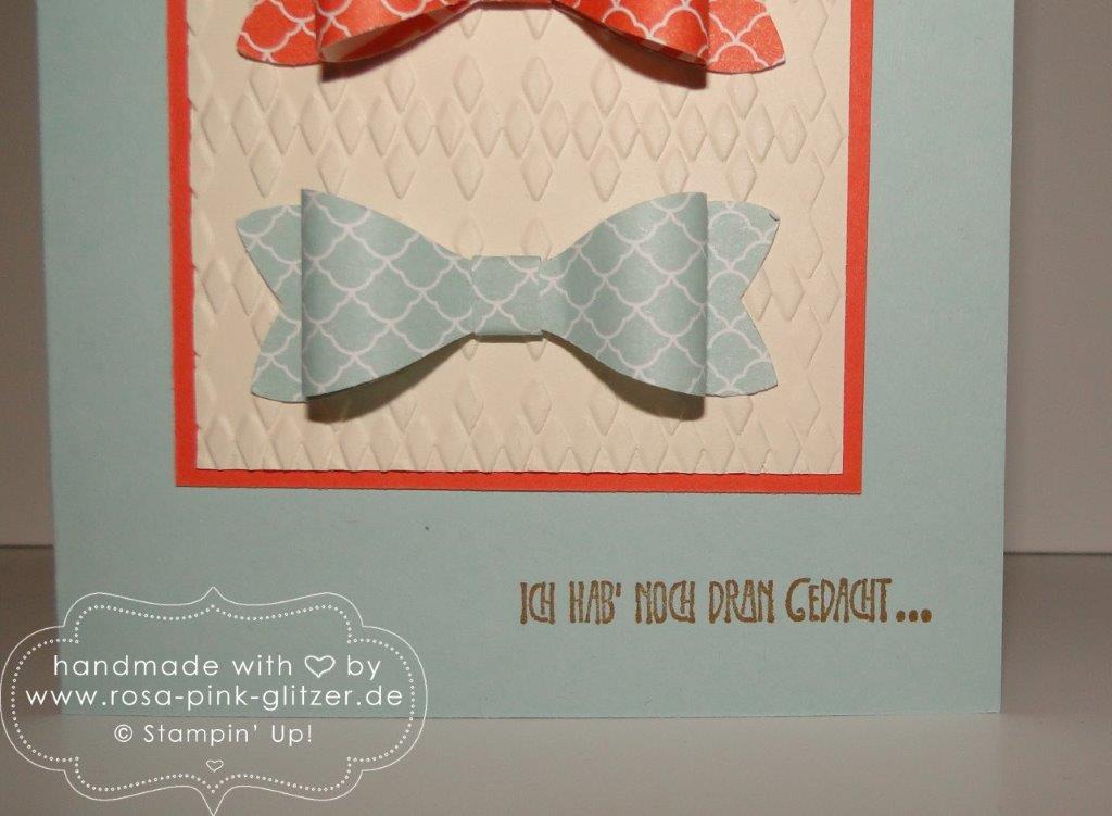 Stampin up Landshut - Schleifchenstanze Karte imc 3