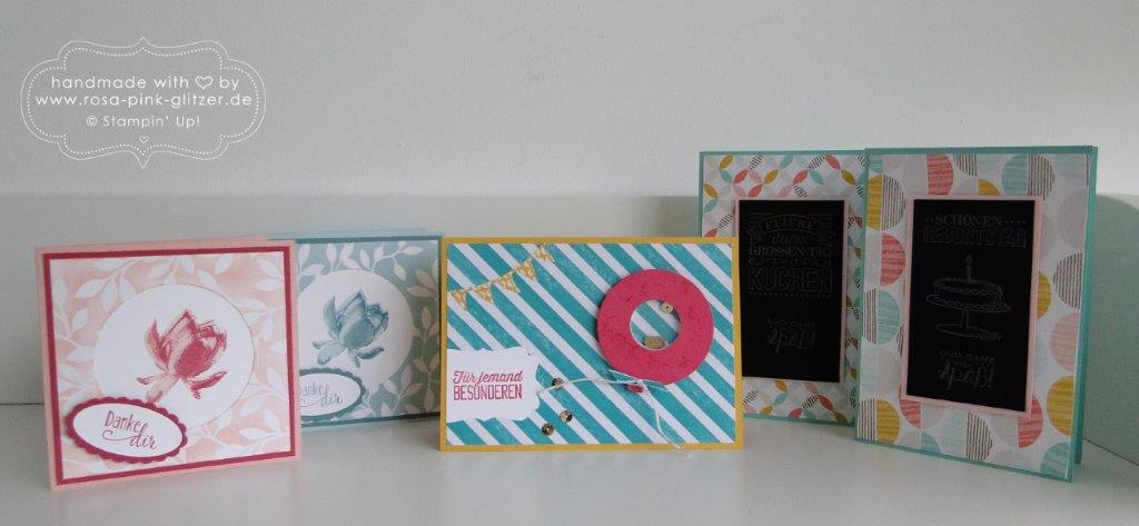 Stampin up Landshut - Workshop Kirstin Januar 1